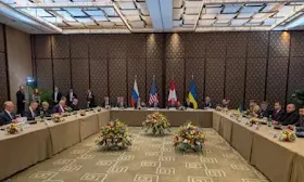 'Difficult' Russia-Ukraine peace talks end without breakthrough