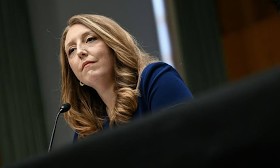 Surgeon general nominee won't say she urges vaccination