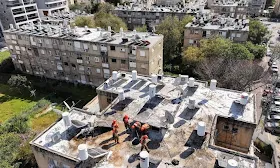 Israeli military says Iranian missiles hit central Israel