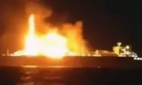 Russia blames Ukrainian naval drones as tanker sinks in Mediterranean