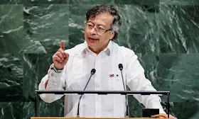 US says it hit Colombian rebel vessel as Trump calls Petro ‘illegal drug leader’