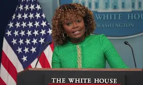 Karine Jean-Pierre writes she couldn't 'stomach' being a Democrat anymore after party's treatment of Biden