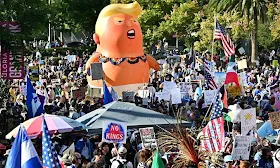 ‘No Kings’ Protests Sweep the Nation, in Photos