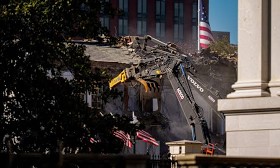 Here are the White House East Wing offices Trump is demolishing, according to sources