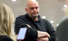 Fetterman hospitalized after fall near his Pennsylvania home