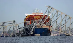 A misplaced wire label caused a power outage on a massive container ship, sending it crashing into a bridge, the NTSB finds