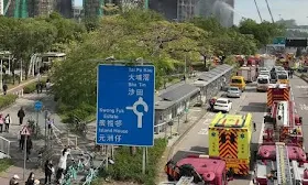 Images From the Deadly High-Rise Fire in Hong Kong