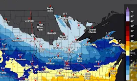 Next snow event Friday night through Saturday from MSP southward