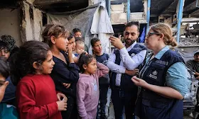 UN agencies welcome news that famine has been pushed back in the Gaza Strip, but warn fragile gains could be reversed without increased and sustained support