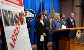 Pipe bomb suspect told FBI he targeted U.S. political parties, memo says