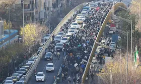 Iranian protests sparked by economic woes quickly spread across country