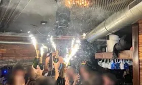 Sparklers held near ceiling started Swiss ski resort fire, investigators believe