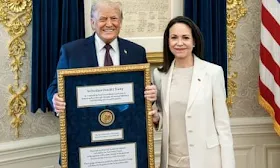 Giving Trump the Nobel peace prize medal is ‘absurd’, say Norwegian politicians