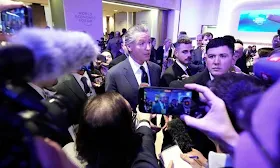 Gavin Newsom says White House blocked him from speaking at global forum in Davos