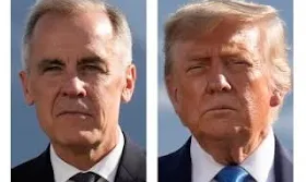 Trump threatens Canada with a 100% tariff over its China trade deal and escalates feud with Carney