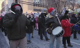 Thousands protest ICE in downtown Minneapolis