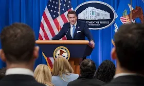 Justice Department defends Tulsi Gabbard’s presence at Atlanta election search