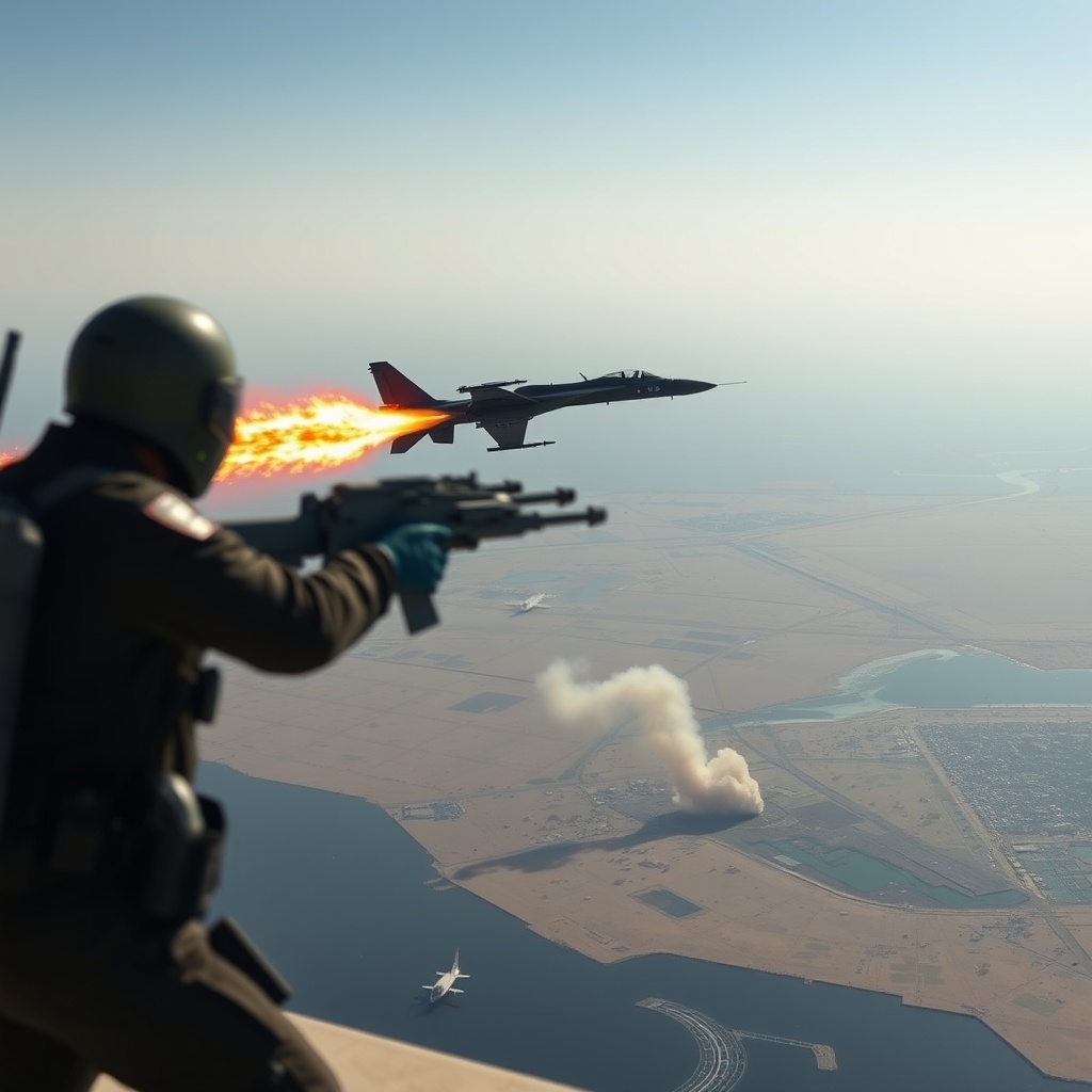 Iran launches counterattacks against US bases in the Gulf