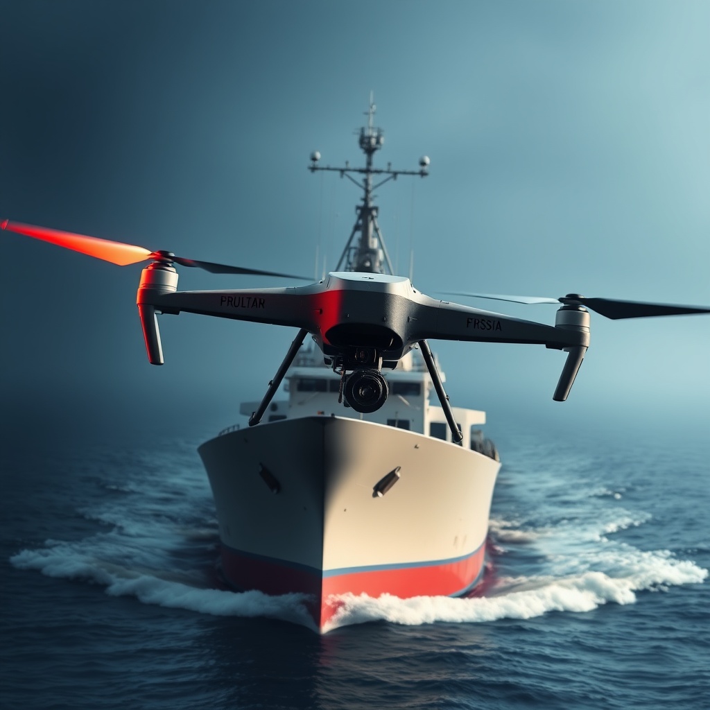 Russia blames Ukrainian naval drones as tanker sinks in Mediterranean