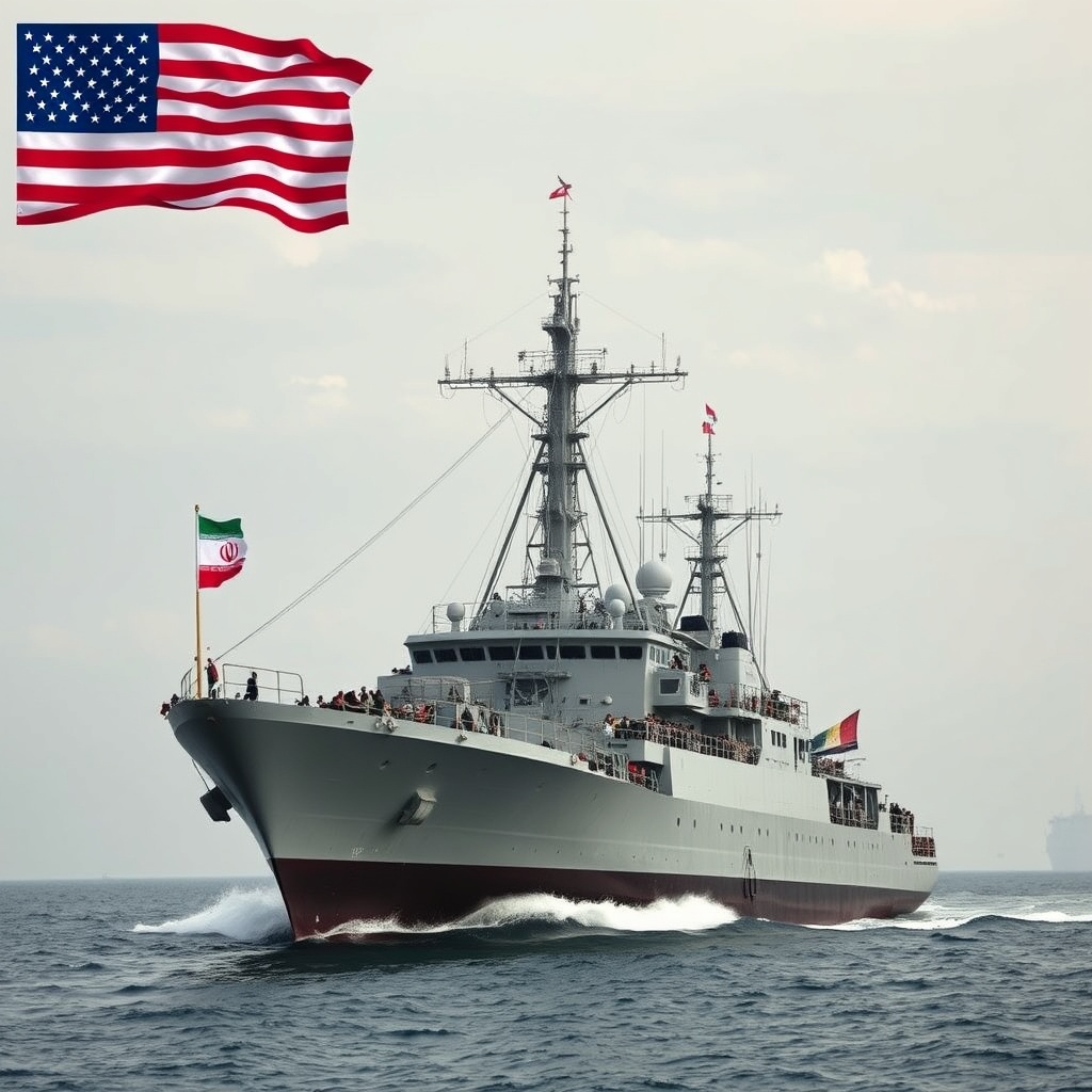 After the U.S. sinks an Iranian warship, Sri Lanka takes custody of an Iranian vessel