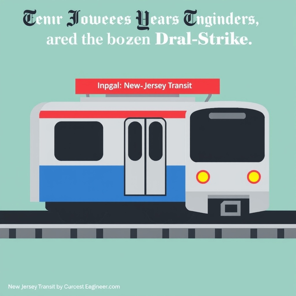New Jersey Transit and Engineers’ Union Agree to Deal to End Strike