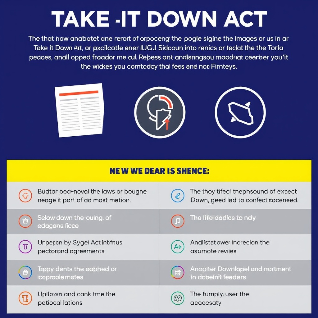 Here’s how you can use the Take It Down Act, signed today