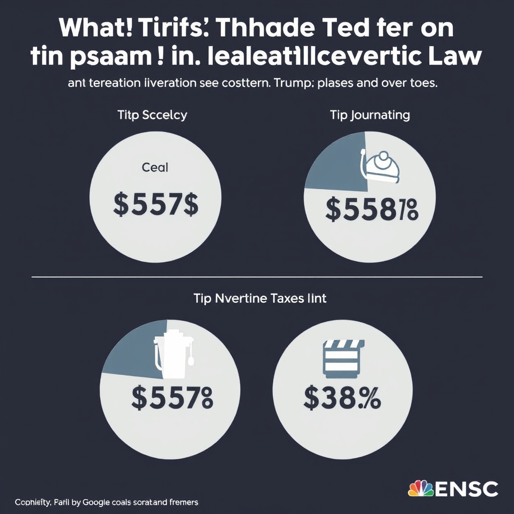 What Trump's pledge to cut taxes on tips and overtime means in practice as it moves closer to law