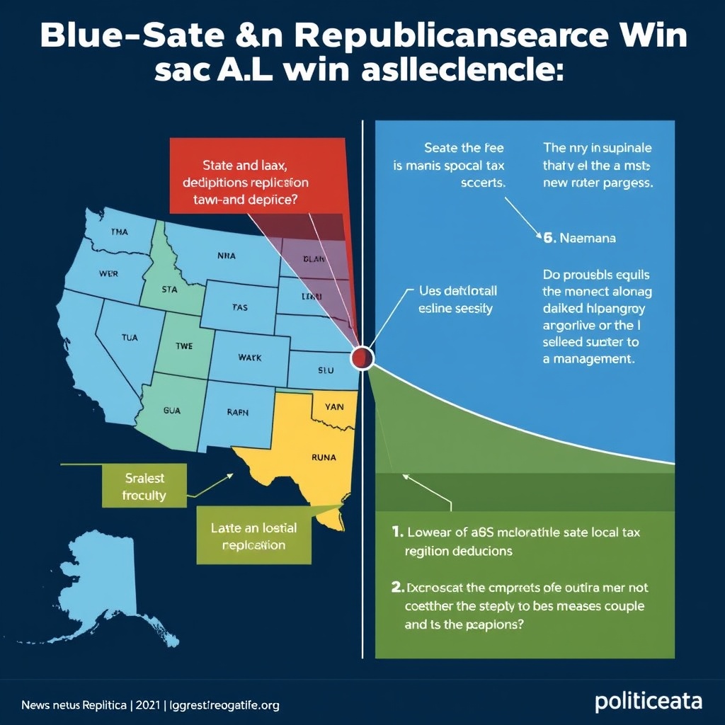 Blue-state Republicans score SALT win in megabill revisions
