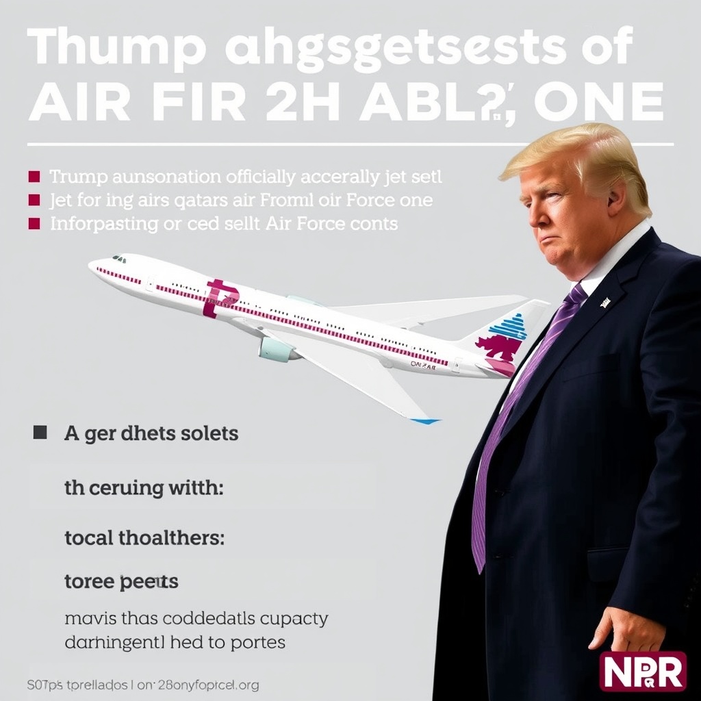 Trump administration officially accepts jet from Qatar for use as Air Force One
