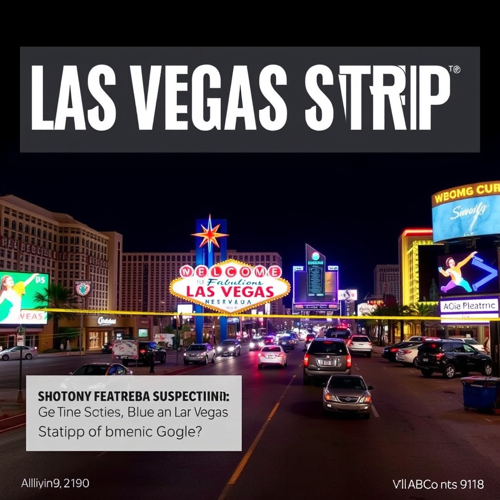 2 dead in Las Vegas Strip shooting, with suspect known but not yet arrested, police say