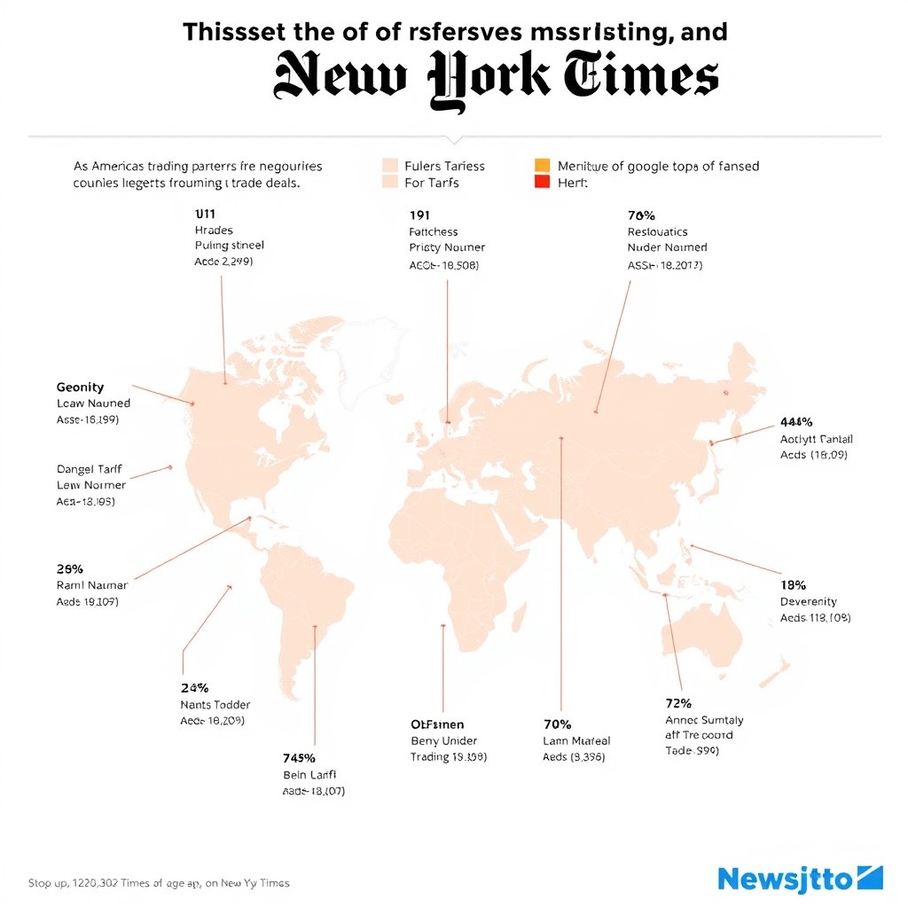 Threat of More Tariffs Hangs Over Countries Negotiating Trade Deals
