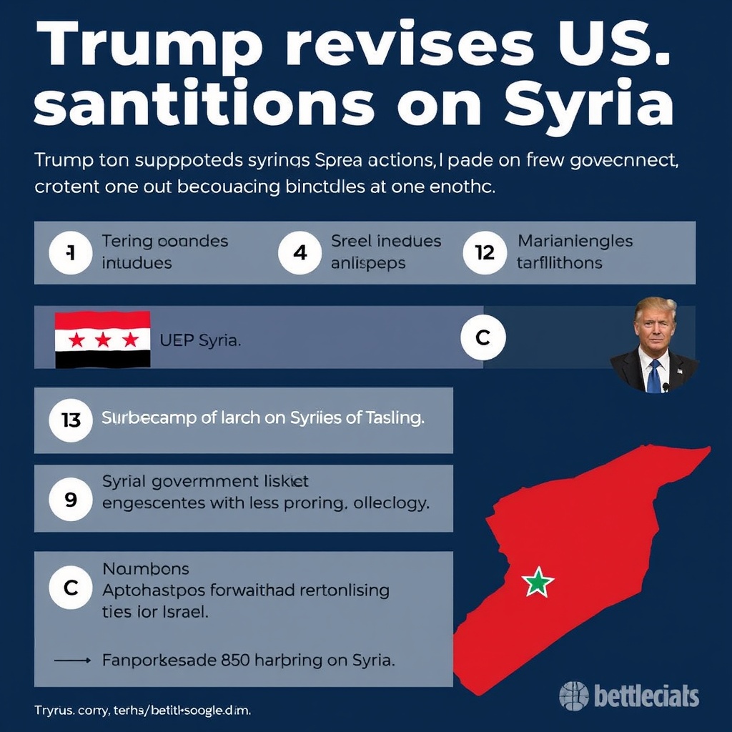 Trump revokes US sanctions on Syria