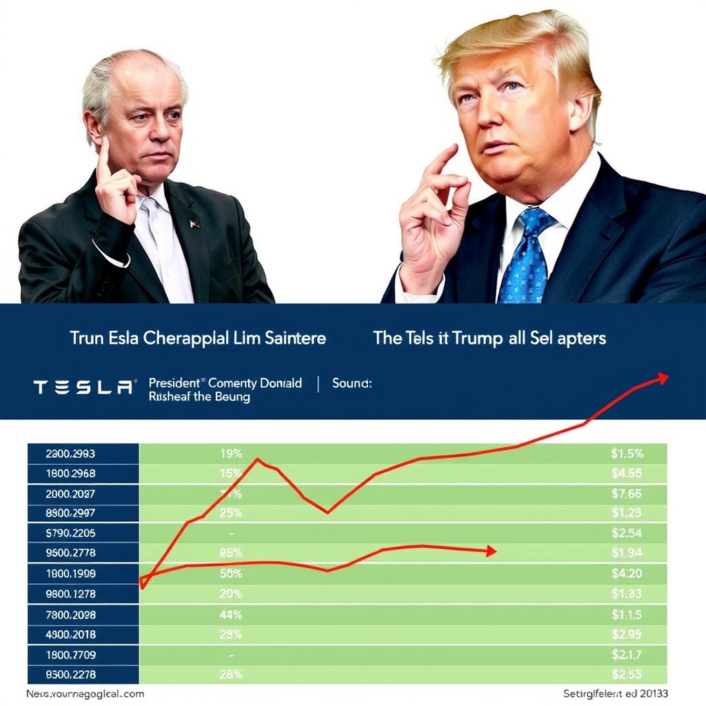 Tesla Stock Is Falling as Trump-Musk Feud Escalates. Where It Goes Next.