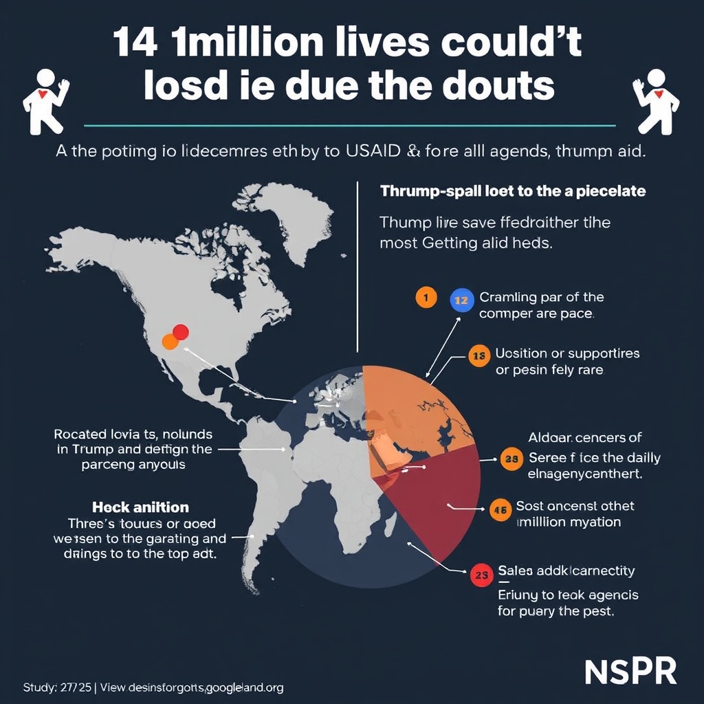 Study: 14 million lives could be lost due to Trump aid cuts