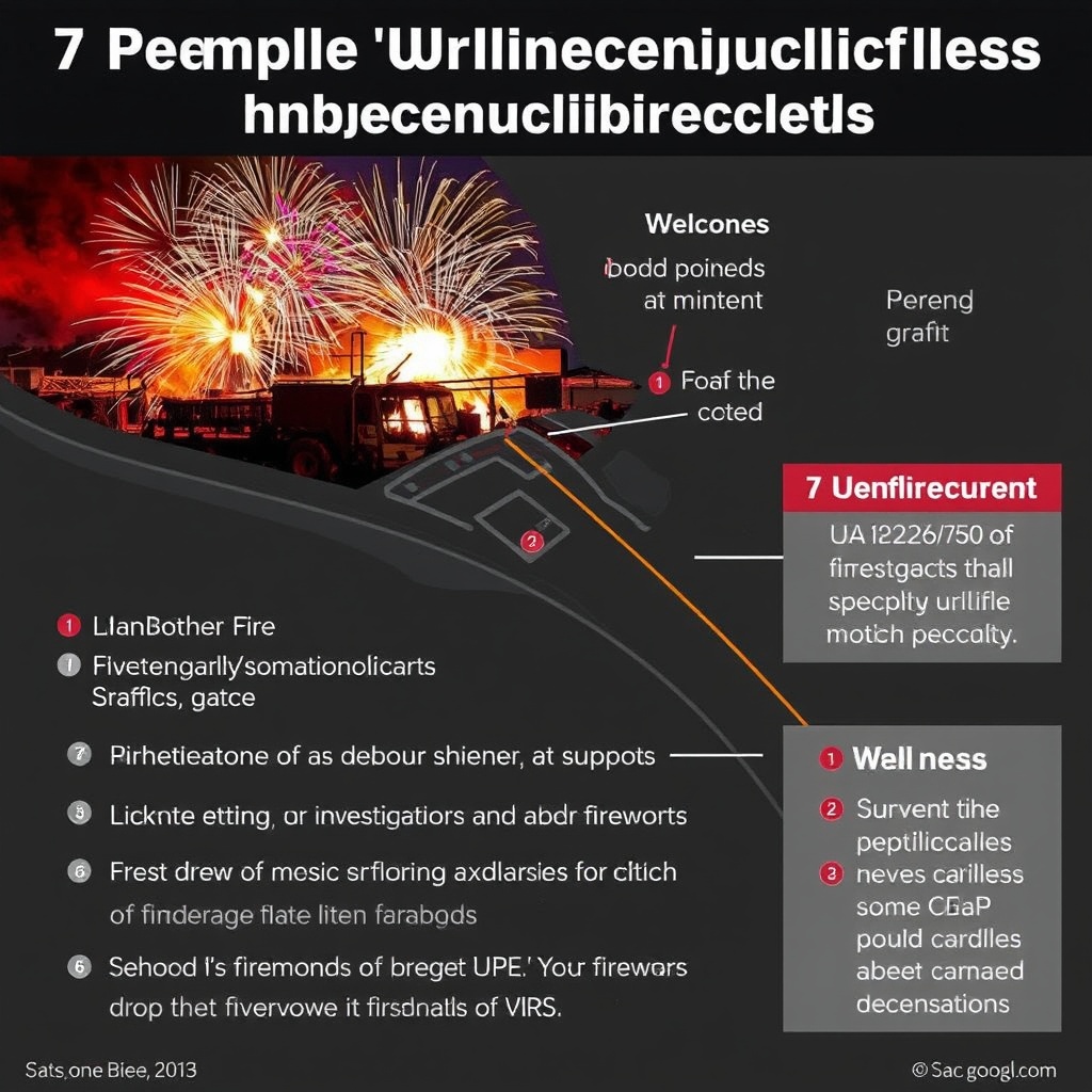 7 people ‘unaccounted for’ after California fireworks warehouse explosions, fire