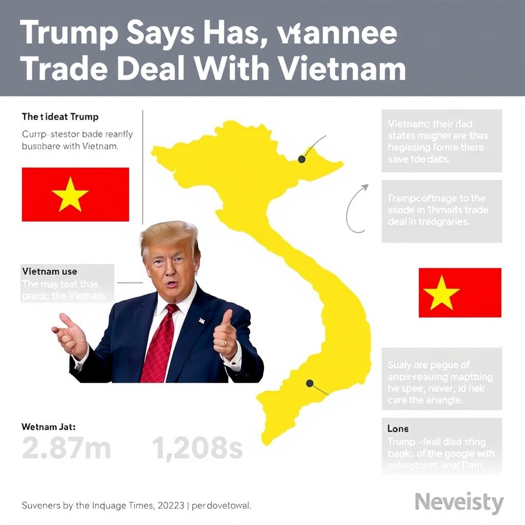 Trump Says U.S. Has Reached Trade Deal With Vietnam