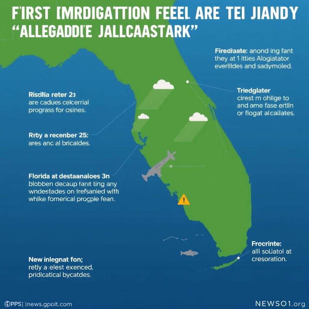 First immigration detainees arrive at ‘Alligator Alcatraz’ in Florida Everglades