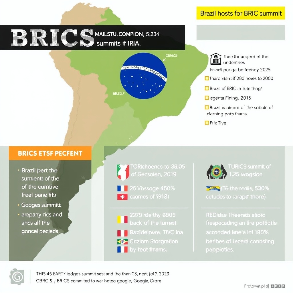 Brazil hosts BRICS summit, eager to avoid provoking Trump’s ire