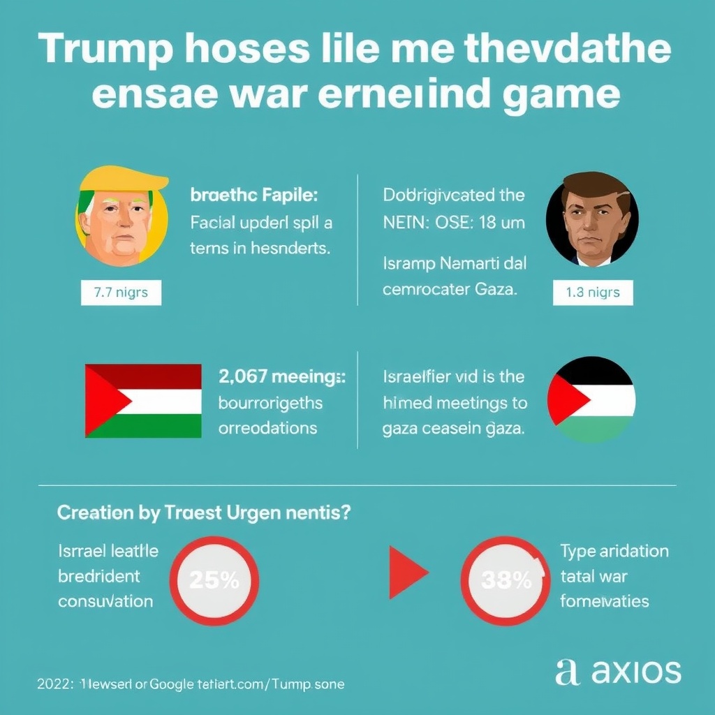 Trump hopes to align with Netanyahu on Gaza war endgame during visit