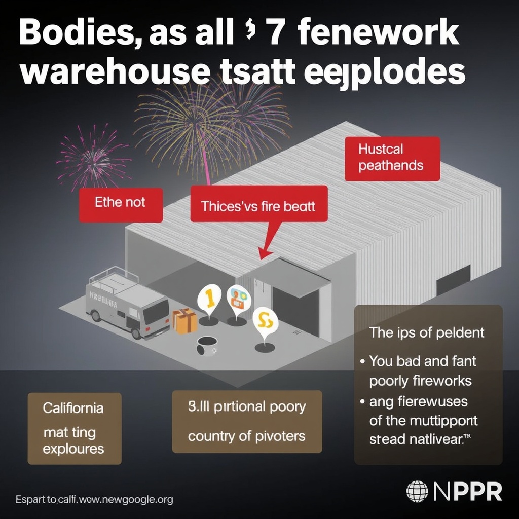 Bodies of all 7 missing people found at California fireworks warehouse that exploded
