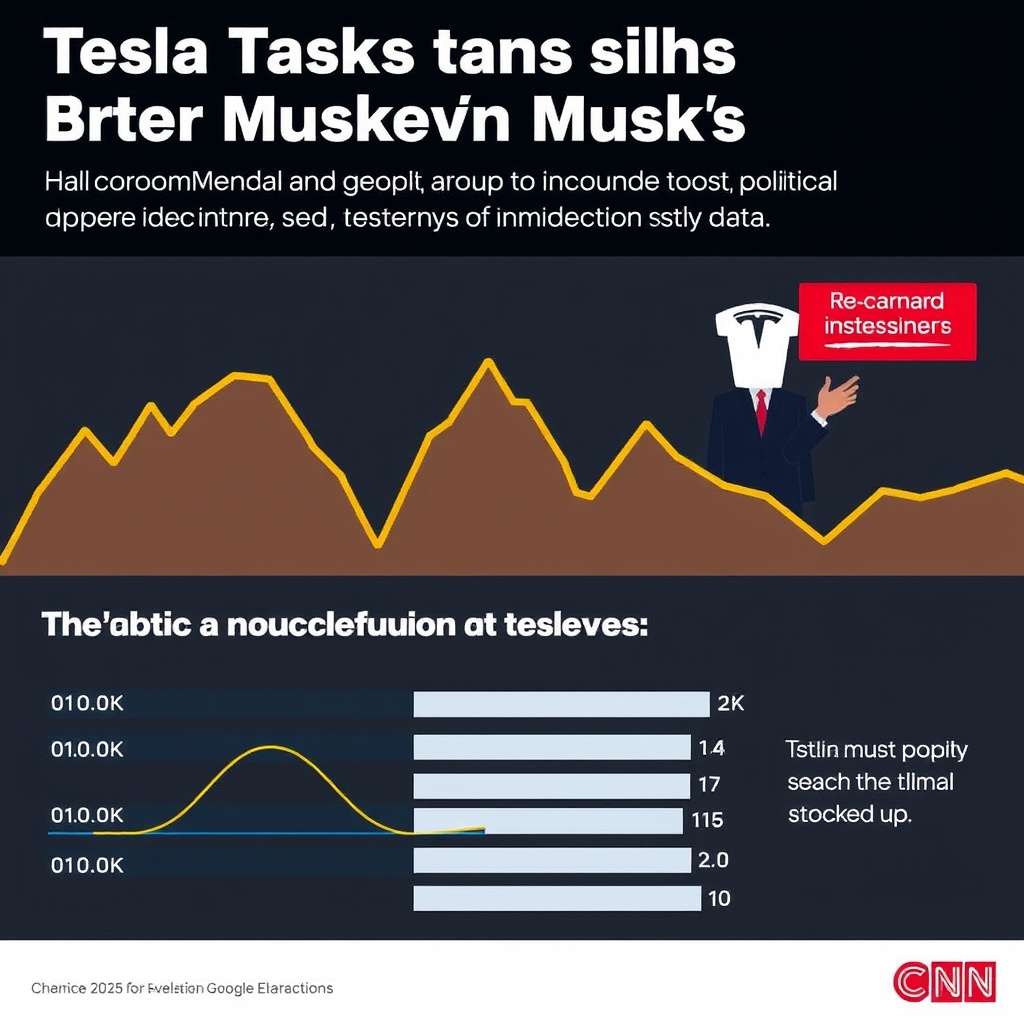 Tesla stock tanks after Trump dismisses Musk’s new political party plan and calls him ‘off the rails’