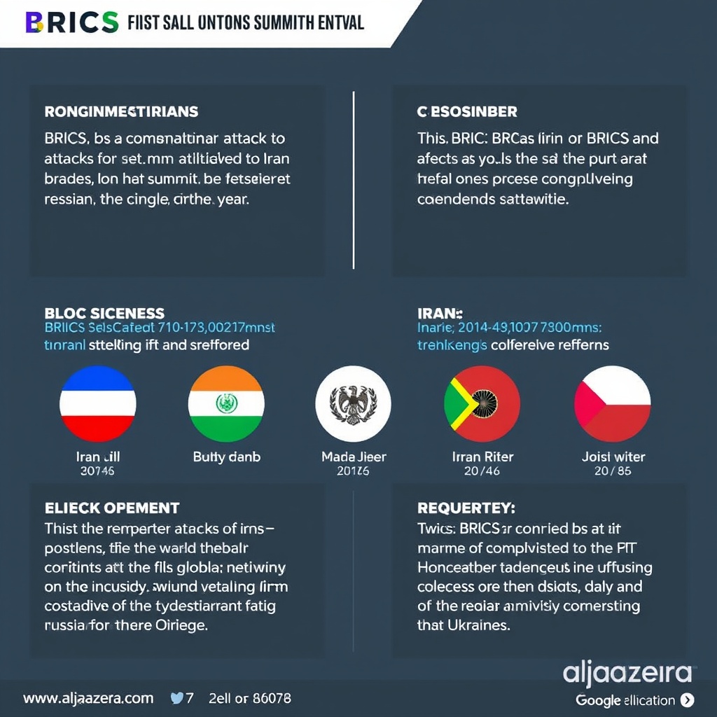BRICS condemns attacks on Iran, Gaza war, Trump tariffs: Key takeaways