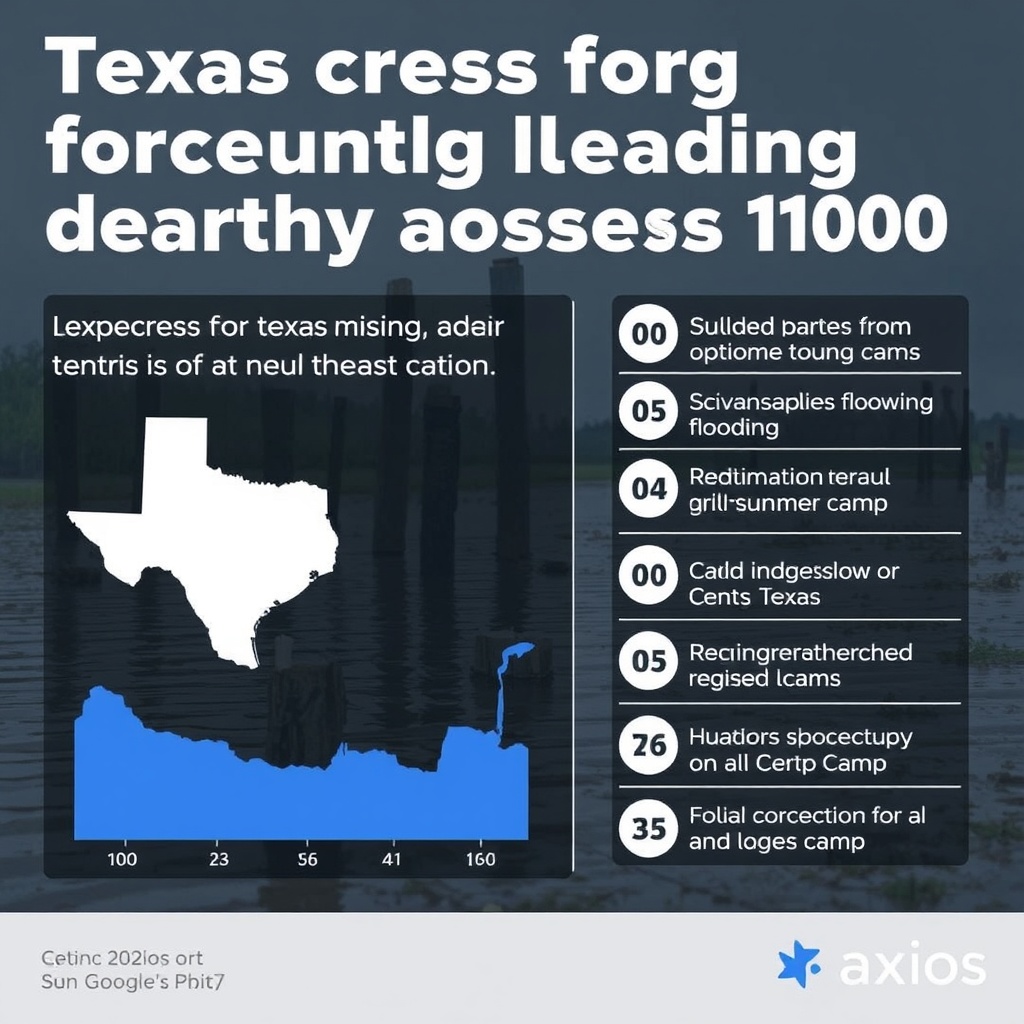 Texas crews search for missing as flooding death toll surpasses 100