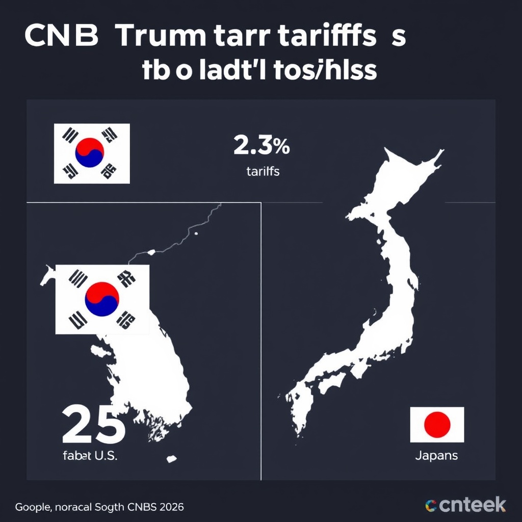 Trump tariffs raise the specter of sharper economic downturn for South Korea and Japan