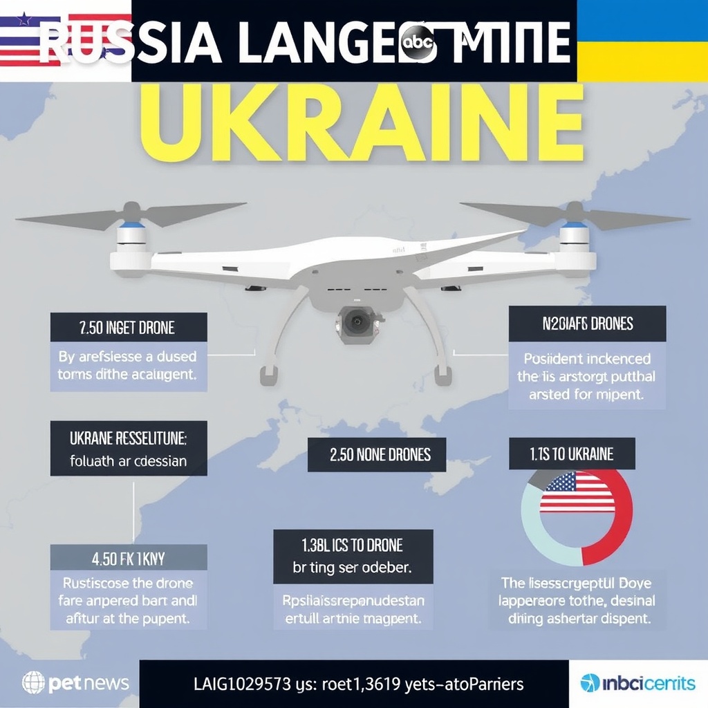 Russia launches largest drone attack on Ukraine as Kyiv pushes US for air defense aid