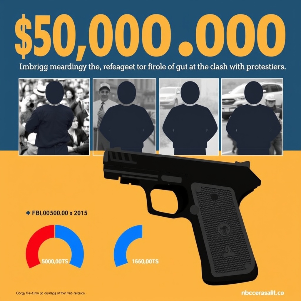 Feds offer $50,000 reward in apparent firing of gun at agents after clash with protesters