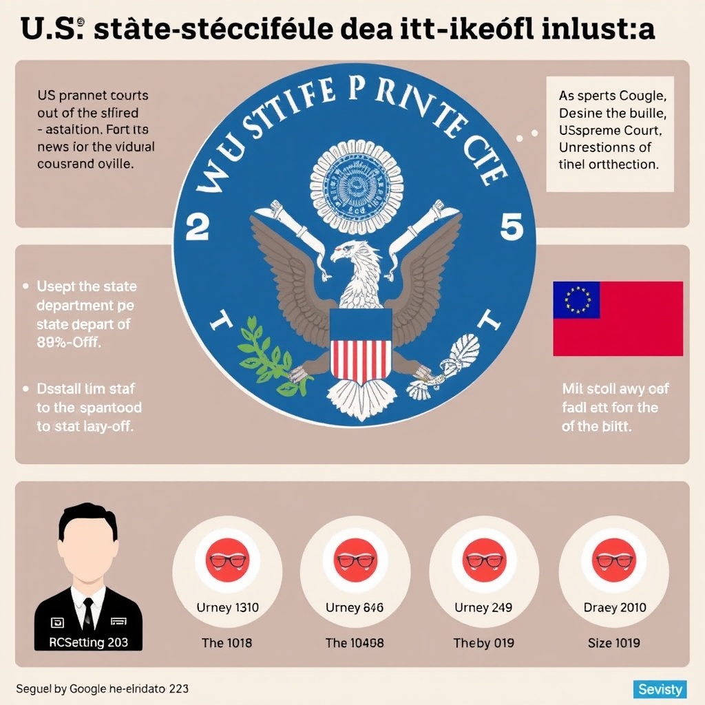 US state department to begin mass lay-offs ‘in coming days’