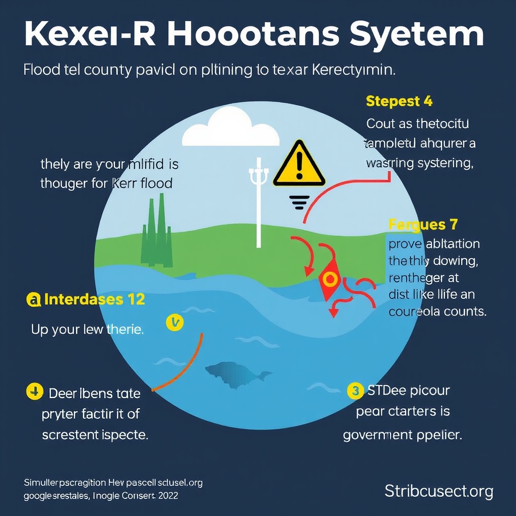 Did fiscal conservatism block plans for a new flood warning system in Kerr County?