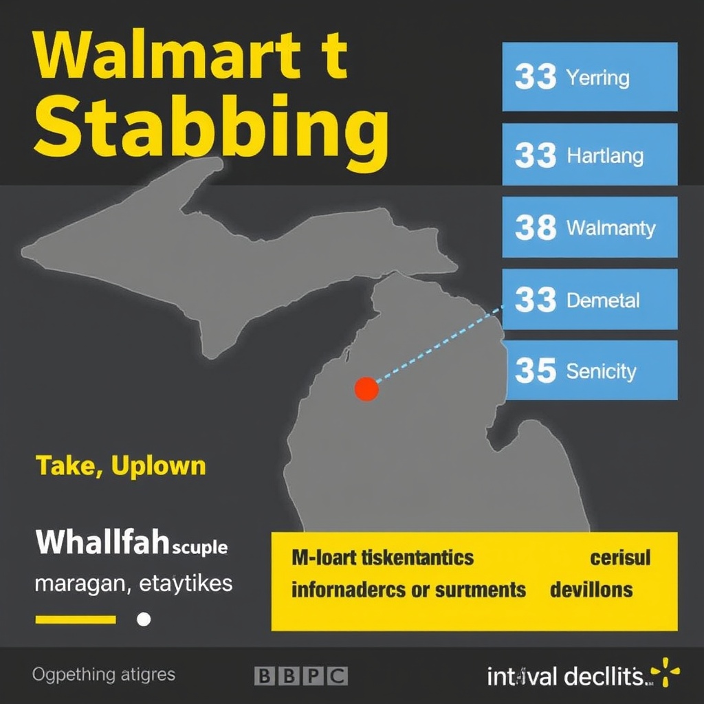 Walmart stabbing in Michigan leaves 11 injured