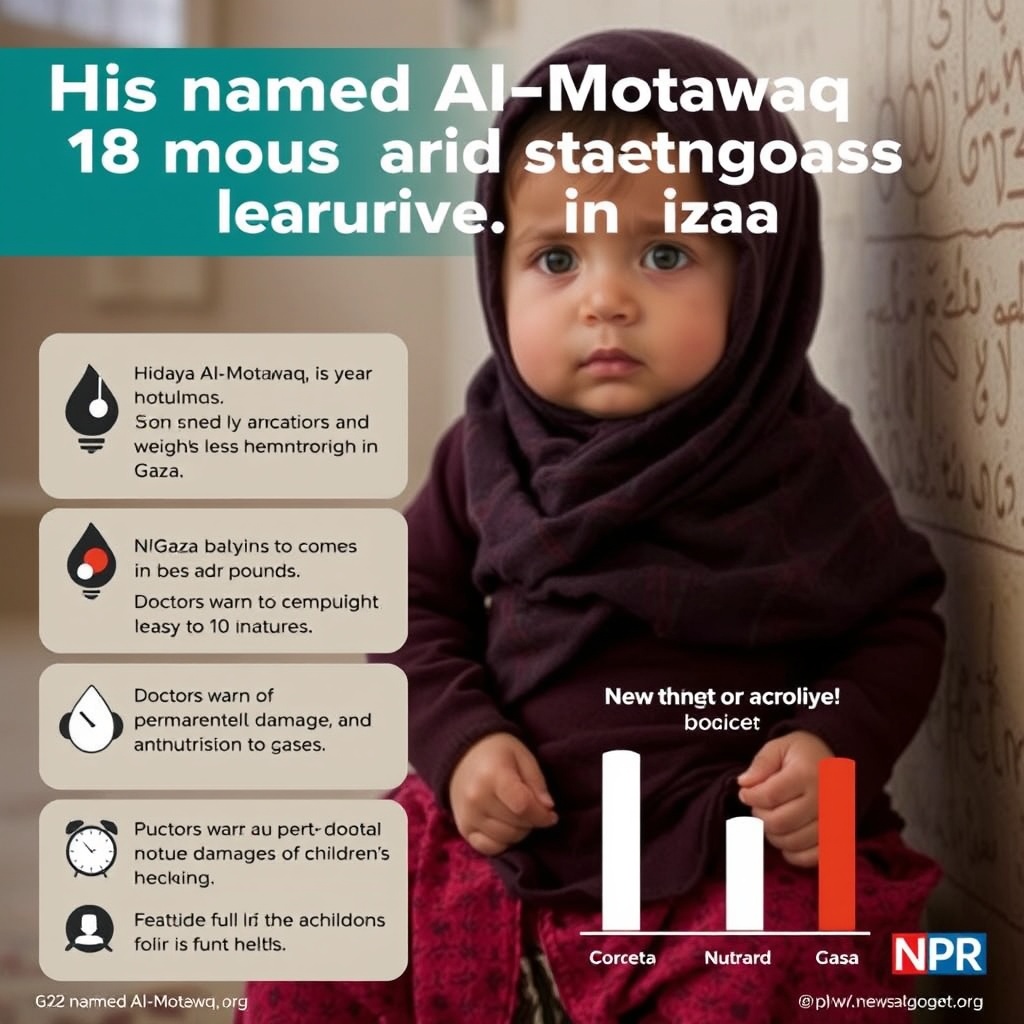 His name is Mohammad Al-Motawaq. He is 18 months old. And he is starving in Gaza